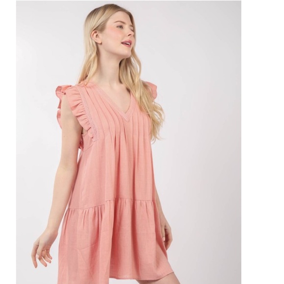 **LAST ONE** Beautiful Ruffle Babydoll Dress ❤️ - Picture 6 of 10